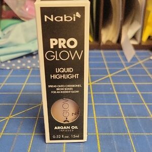 Nabi Pro Glow Liquid Highlight Argon Oil 15ml Beige New Sealed Box